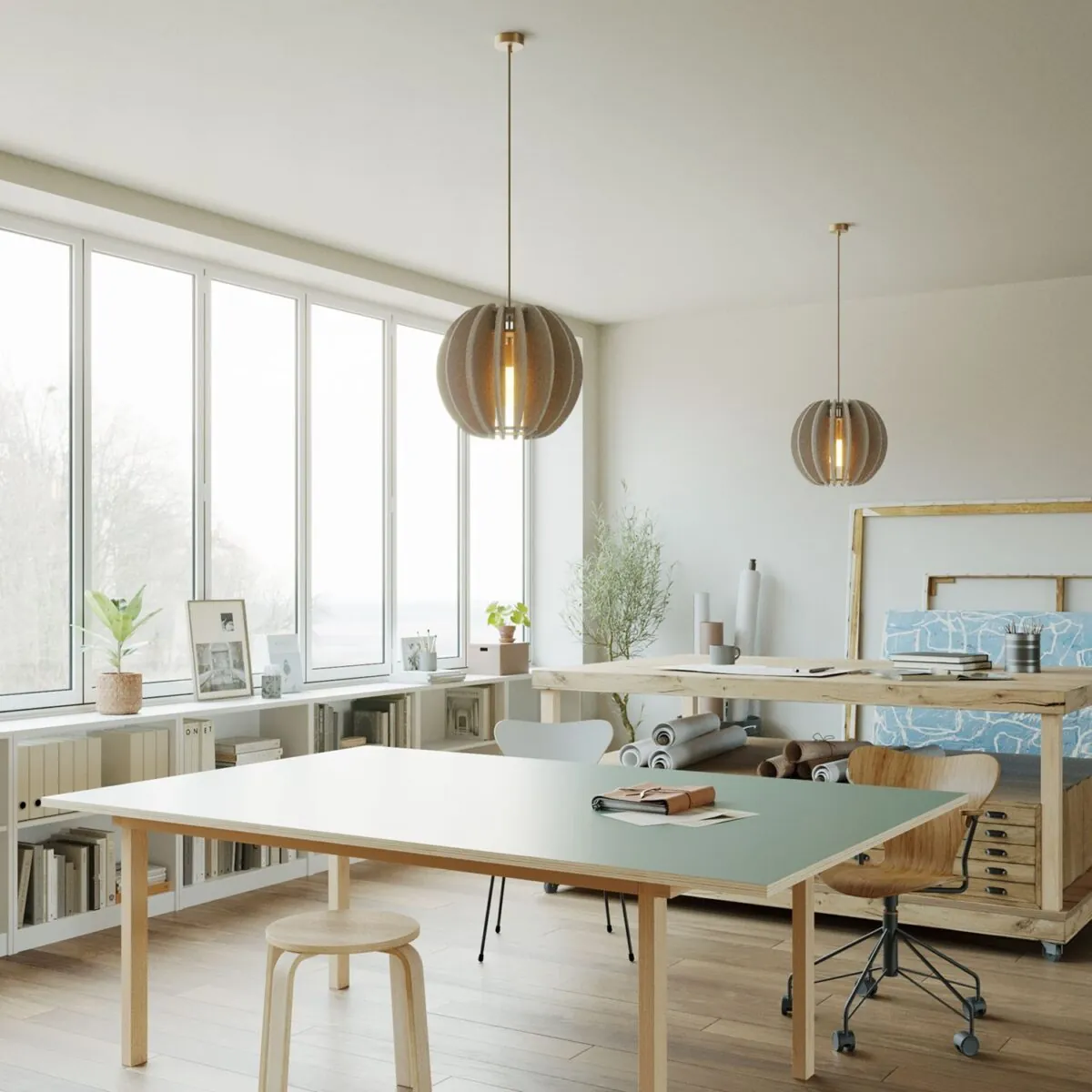 SHH – Lyddempende Lampeskjerm Ø413 Sand Beige - Bilde 2