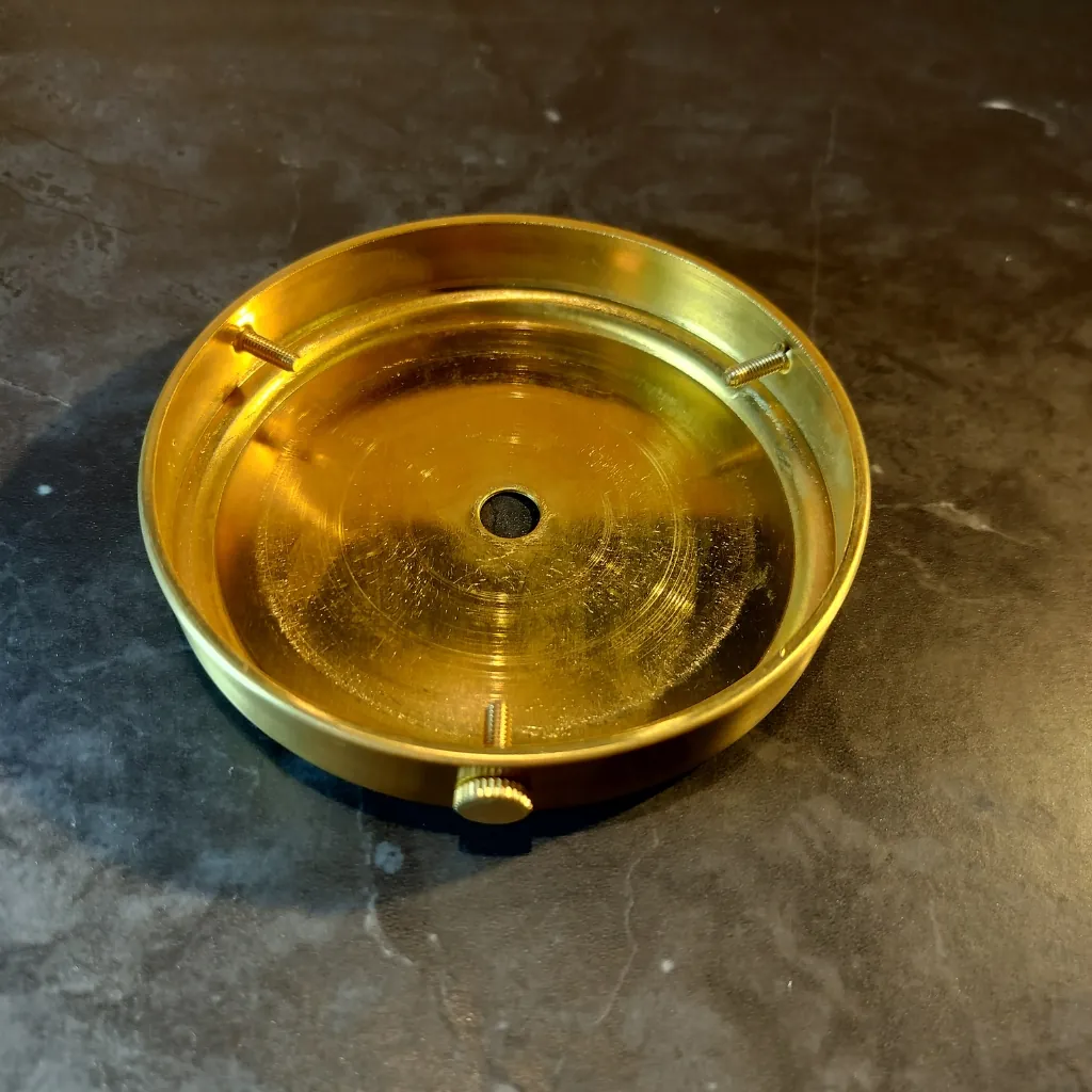 Lampeskjermholder M10 Ø110 | 84-104mm | Messing Skomaker - Bilde 4