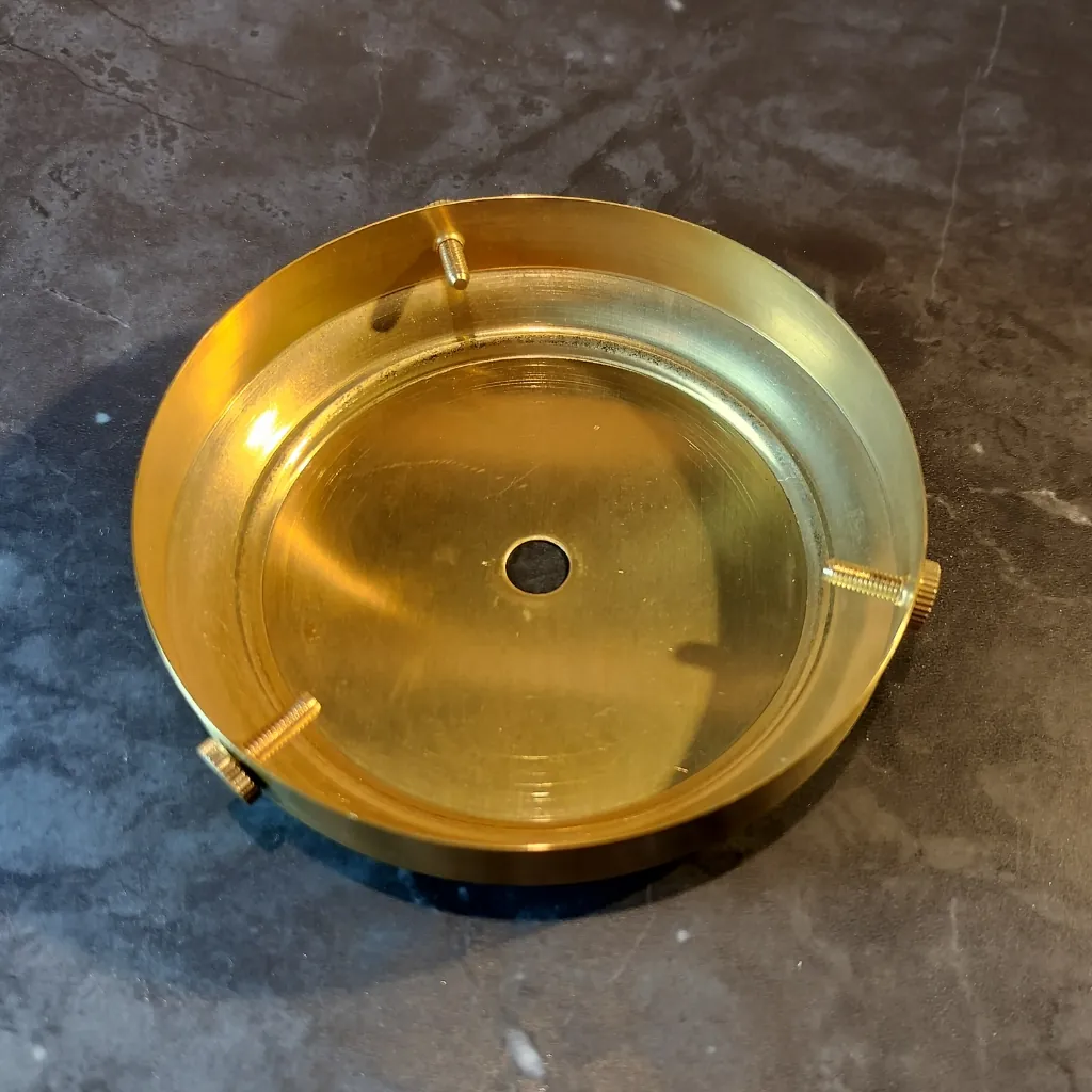 Lampeskjermholder M10 Ø109 | 85-105mm | Messing Skomaker - Bilde 3
